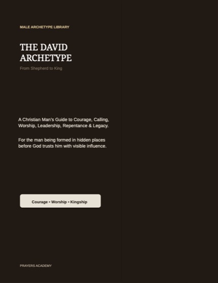 David journal cover